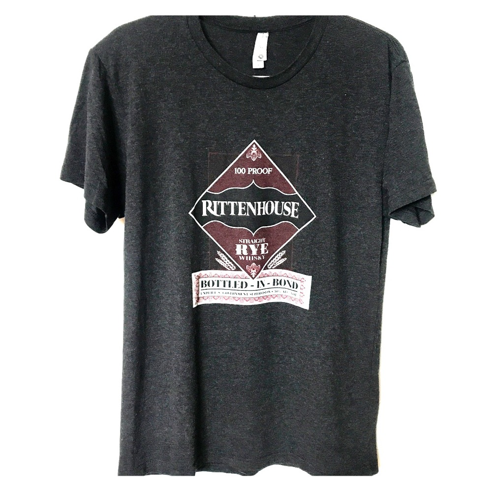 Rittenhouse Rye Dark Gray Cotton Unisex T-Shirt